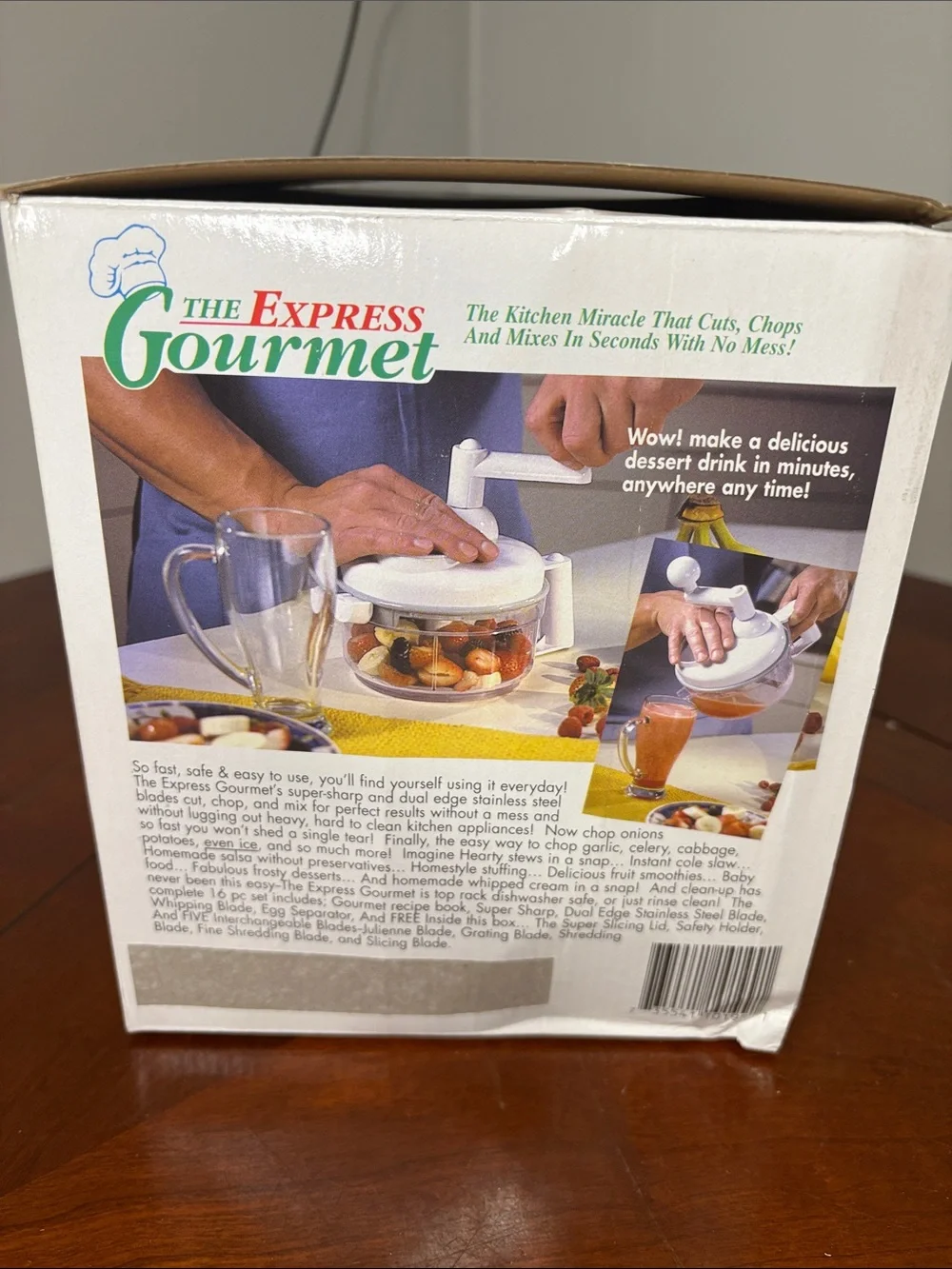 Express Gourmet Hand Food Processor by  WERPOWER. NIB